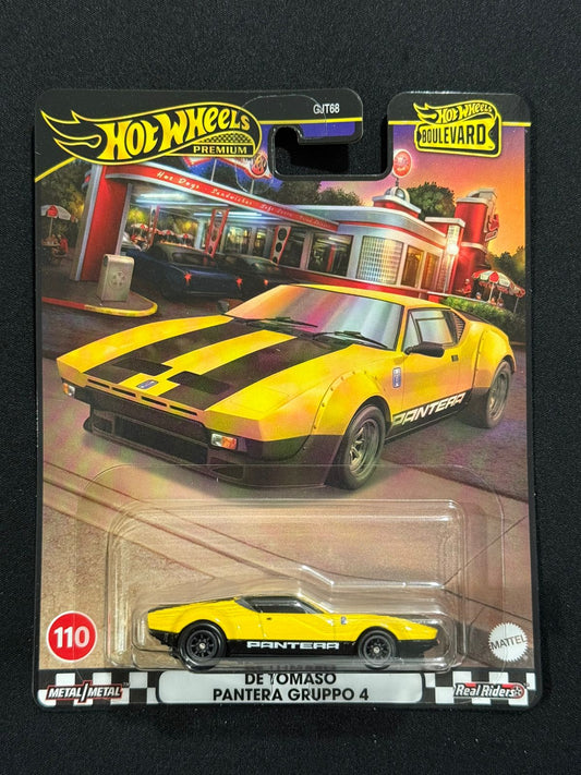 HOTWHEELS PREMIUM- DE TOMASO PANTERA GRUPPO 4 (Imported)