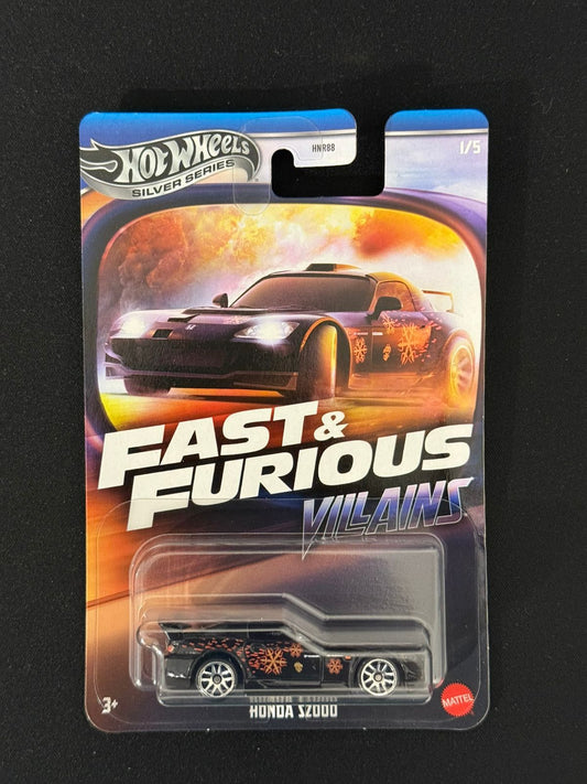 HOTWHEELS SILVER SERIES- FAST & FURIOUS VILLIANS- HONDA S2000 (Imported)