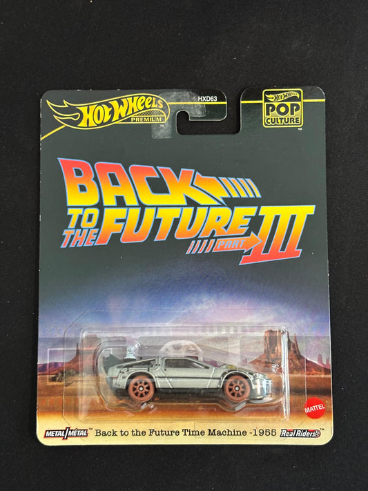 HOTWHEELS PREMIUM- BACK TO THE FUTURE- TIME MACHINE 1955