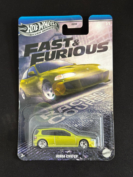 HOTWHEELS SILVER SERIES- FAST & FURIOUS- HONDA CIVIC EG