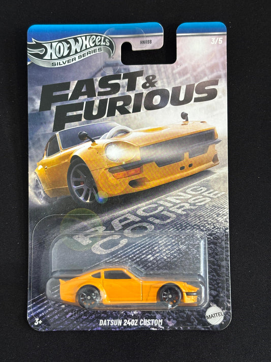 HOTWHEELS SILVER SERIES- FAST & FURIOUS- DATSUN 240Z CUSTOM