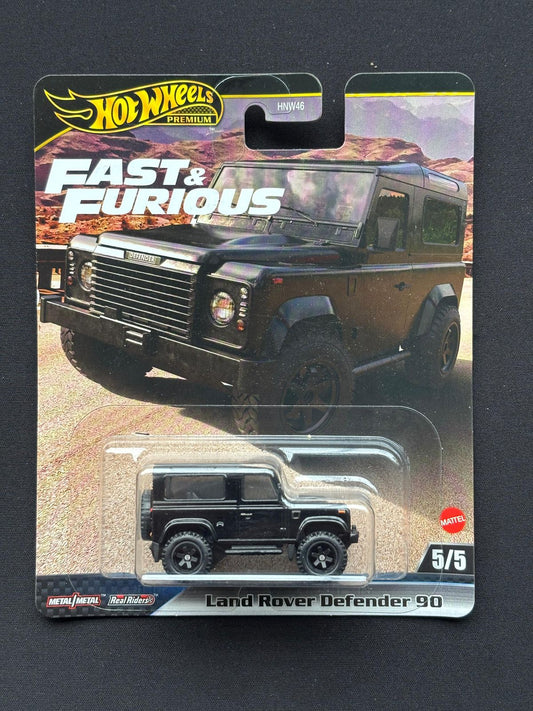 HOTWHEELS PREMIUM- FAST & FURIOUS- LAND ROVER DEFENDER 90 (Imported)