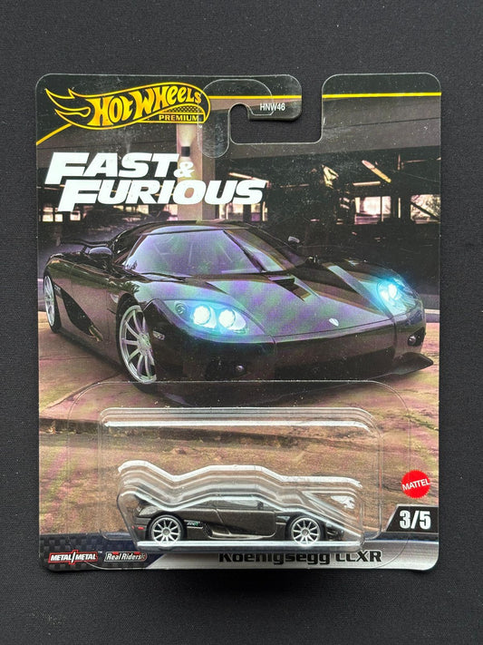 HOTWHEELS PREMIUM- FAST & FURIOUS- KOENIGSEGG CCXR