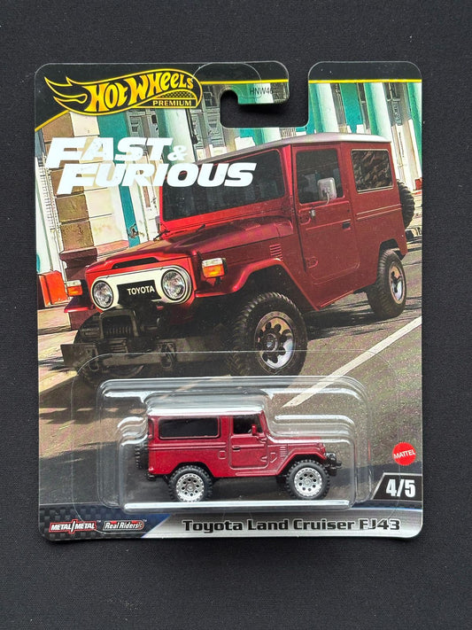 HOTWHEELS PREMIUM- FAST & FURIOUS- TOYOTA LAND CRUISER FJ43 (Imported)