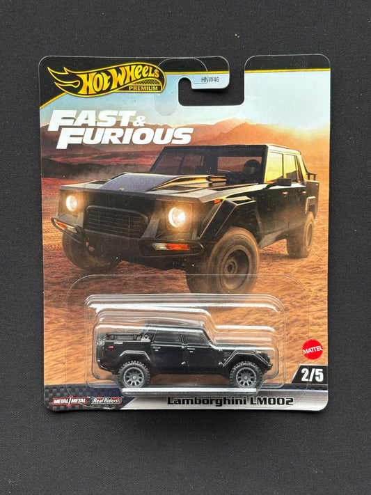 HOTWHEELS PREMIUM- FAST & FURIOUS- LAMBORGHINI LM002