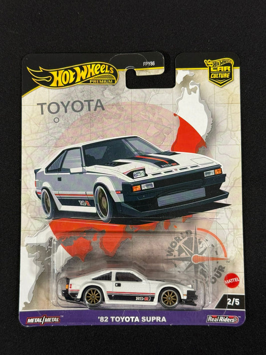 HOTWHEELS PREMIUM- CAR CULTURE- '82 TOYOTA SUPRA (Imported)