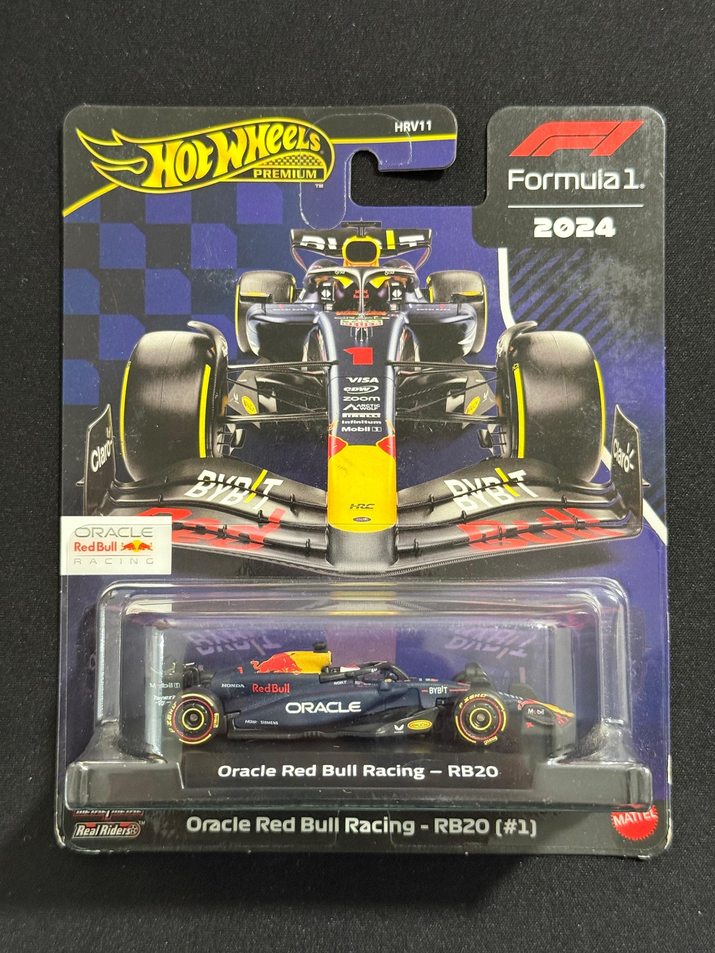 HOTWHEELS PREMIUM- FORMULA 1- ORACLE RED BULL RACING-RB20 [#1]