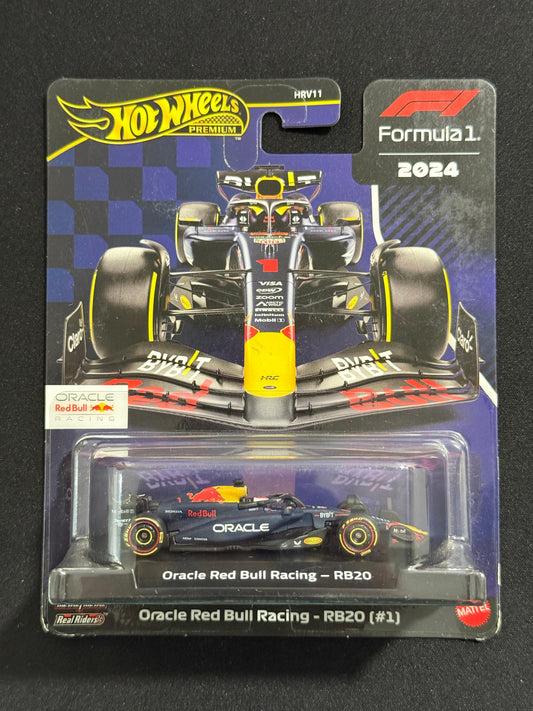 HOTWHEELS PREMIUM- FORMULA 1- ORACLE RED BULL RACING-RB20 [#1]