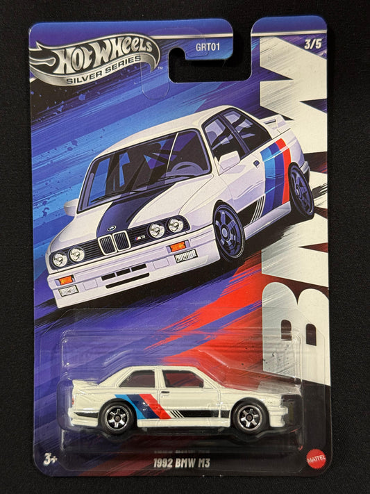HOTWHEELS SILVER SERIES- 1992 BMW M3 (Imported)