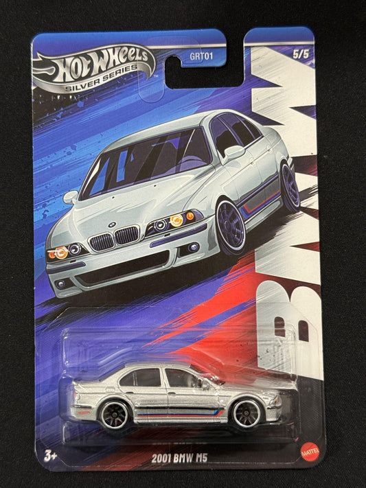 HOTWHEELS SILVER SERIES- 2001 BMW M5 (Imported)