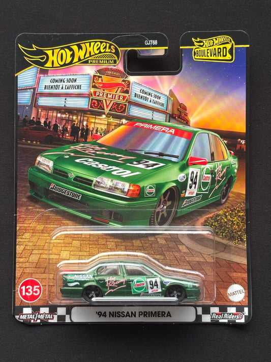 HOTWHEELS PREMIUM- BOULEVARD- '94 NISSAN PRIMERA (Imported)