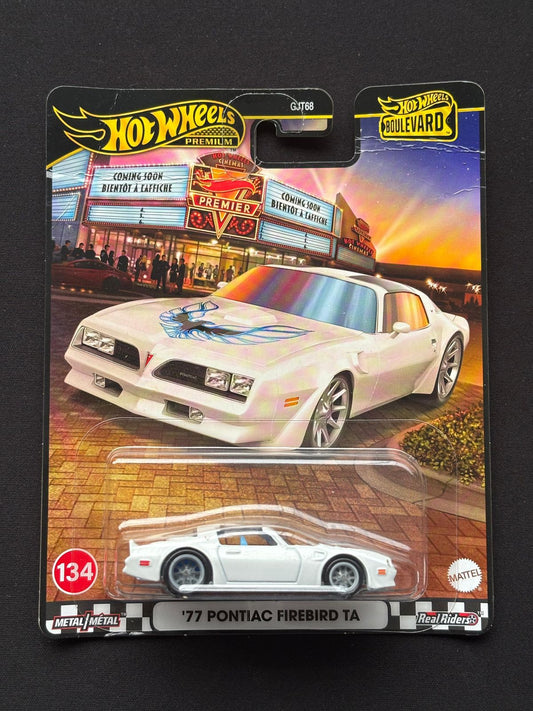 HOTWHEELS PREMIUM- BOULEVARD- '77 PONTIAC FIREBIRD TA (Imported)