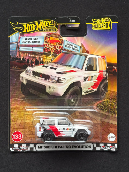 HOTWHEELS PREMIUM- BOULEVARD- MITSUBISHI PAJERO EVOLUTION (Imported)