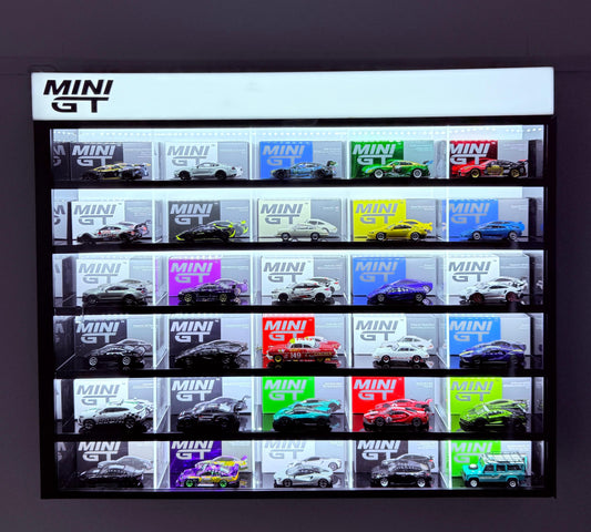 Mini GT 30 compartments LED 1/64