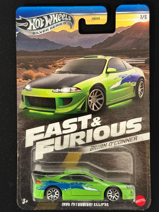 HOTWHEELS SILVER SERIES- FAST & FURIOUS- 1995 MITSUBISHI ECLIPSE (Imported)