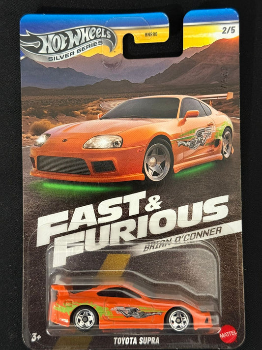 HOTWHEELS SILVER SERIES- FAST & FURIOUS- TOYOTA SUPRA (Imported)