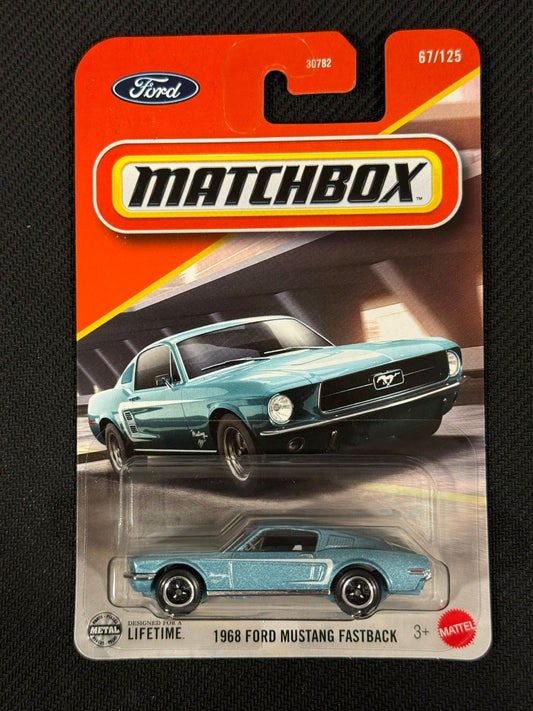 MATCHBOX- 1968 FORD MUSTANG FAST BACK