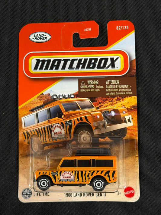 MATCHBOX-1966 LAND ROVER GEN II