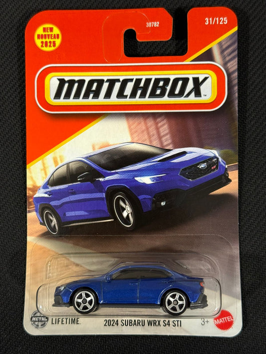 MATCHBOX- 2024 SUBARU WRX S4 STI