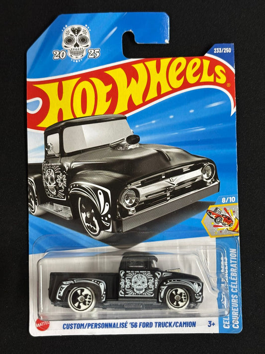 HOTWHEELS- CUSTOM '56 FORD TRUCK/CAMION