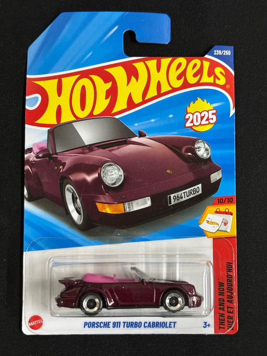 HOTWHEELS- PORSCHE 911 TURBO CABRIOLET