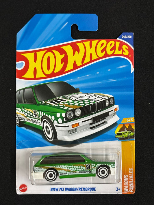 HOTWHEELS- BMW M3 WAGON/REMORQUE