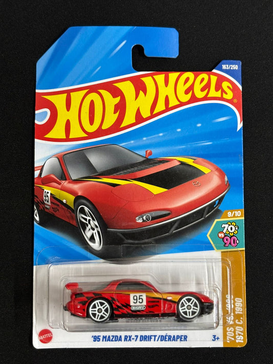 HOTWHEELS- '95 MAZDA RX-7 DRIFT