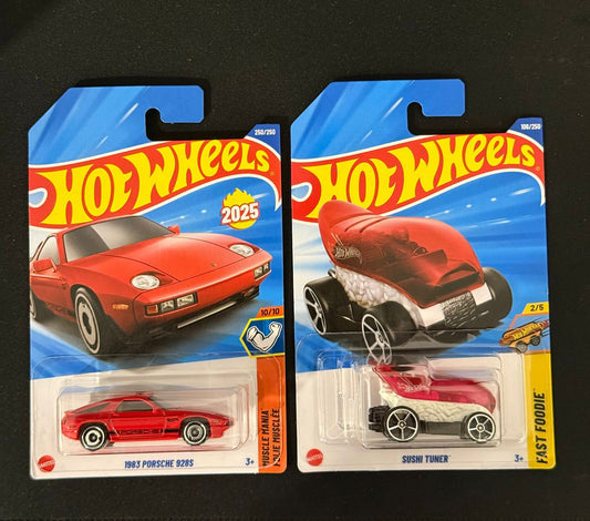 HOTWHEELS- 1983 PORSCHE 928S, SUSHI TUNER