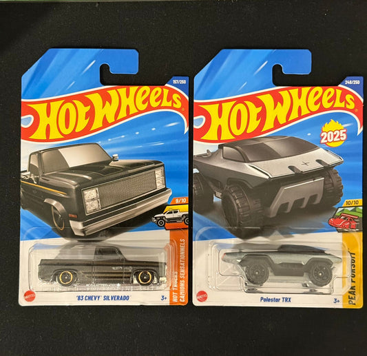 HOTWHEELS- '83 CHEVY SILVERADO, POLESTAR TRX