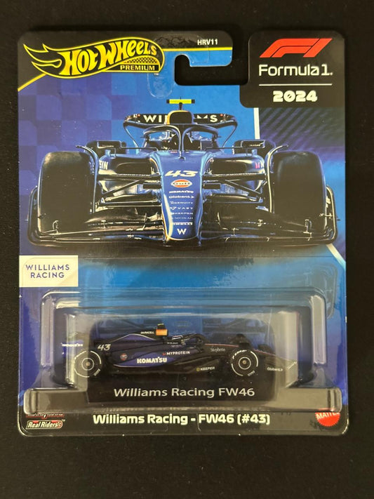 HOTWHEELS PREMIUM- F1- WILLIAMS RACING-FW46 [#43]
