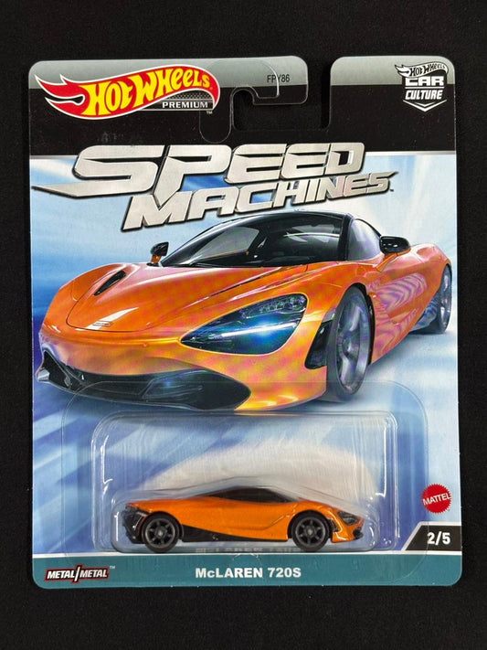 HOTWHEELS PREMIUM- SPEED MACHINE- McLAREN 720S (Imported)