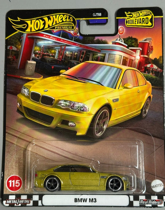 HOTWHEELS PREMIUM- BOULEVARD- BMW M3 (Imported)