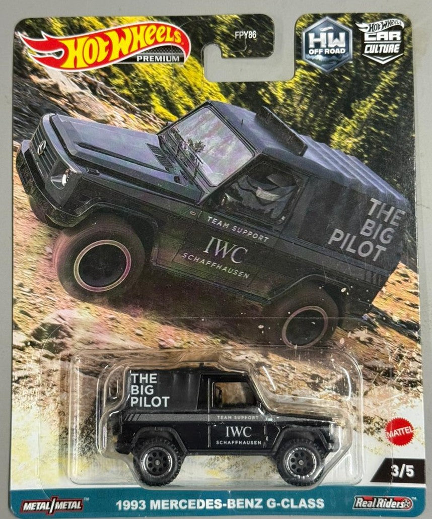 HOTWHEELS PREMIUM- CAR CULTURE- 1993 MERCEDES-BENZ G-CLASS (Imported)