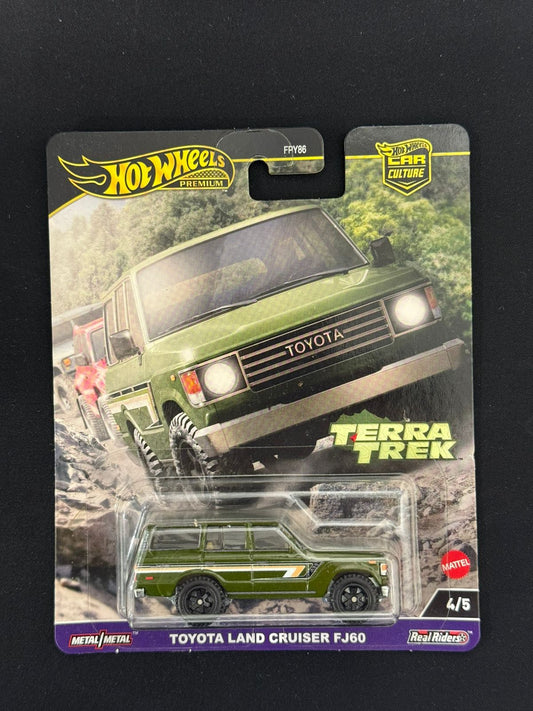 HOTWHEELS PREMIUM- TERRA TREK- TOYOTA LAND CRUISER FJ60 (Imported)