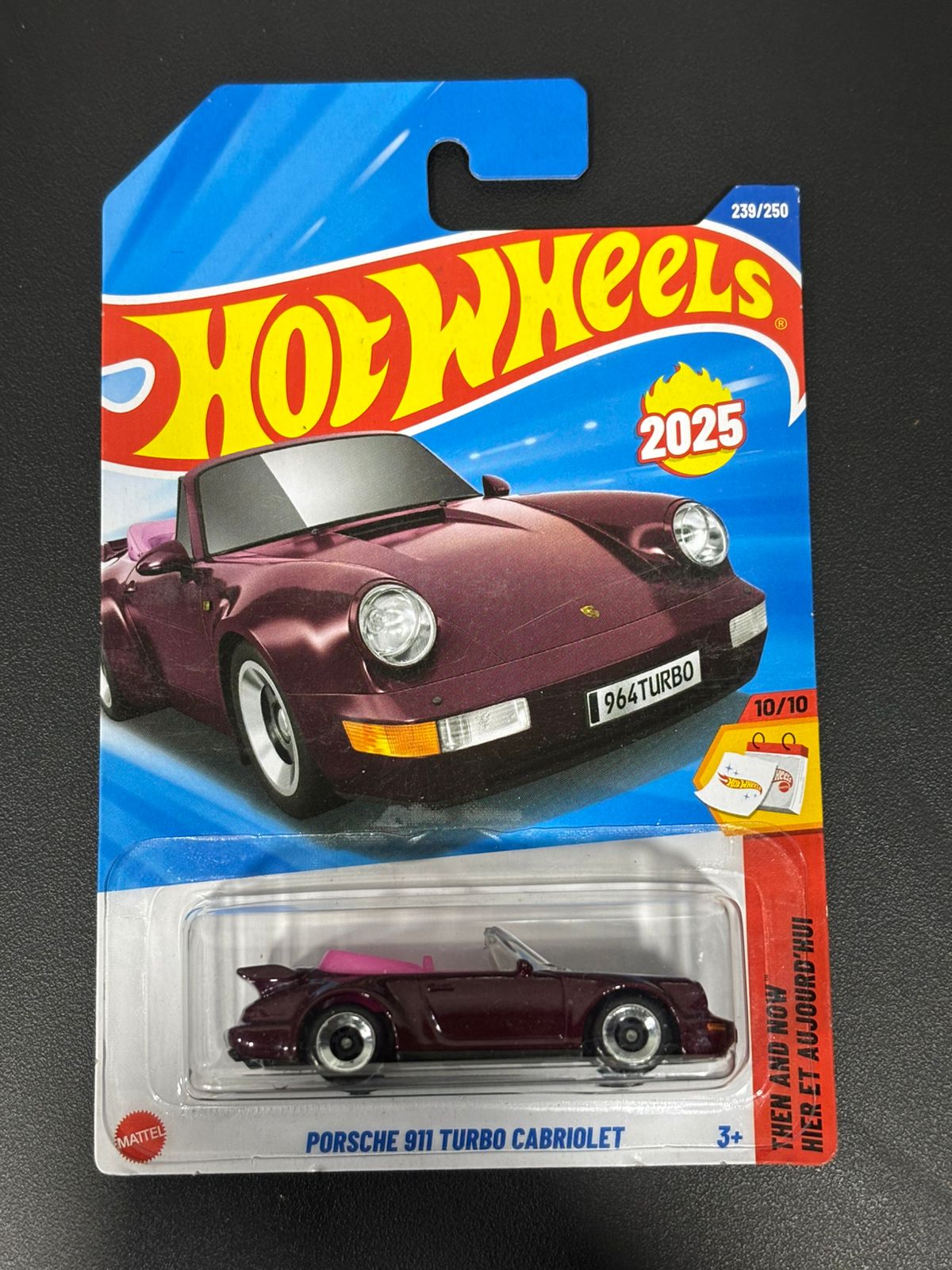HOTWHEELS- PORSVHE 911 TURBO CABRIOLET