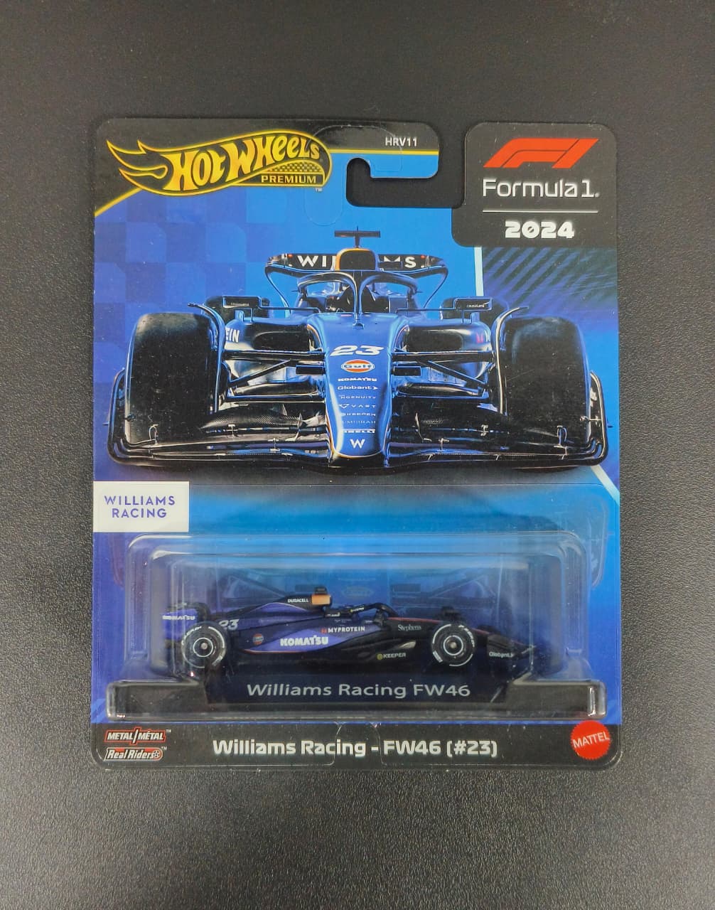 HOTWHEELS PREMIUM- F1- WILLIAMS RACING- FW46 [#23] (Imported)