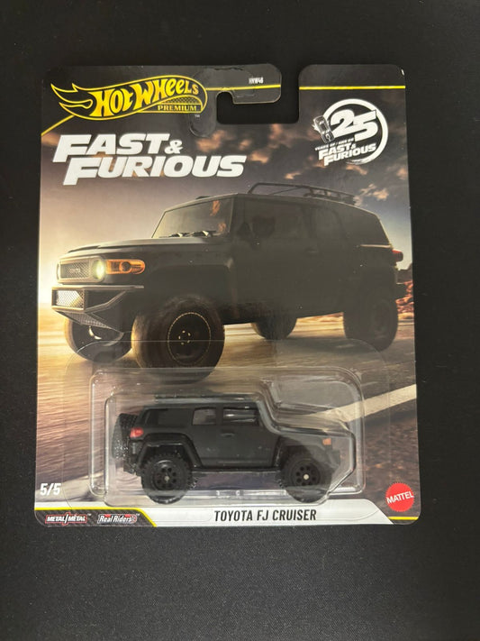 HOTWHEELS PREMIUM- FAST & FURIOUS- TOYOTA FJ CRUISER (Imported)