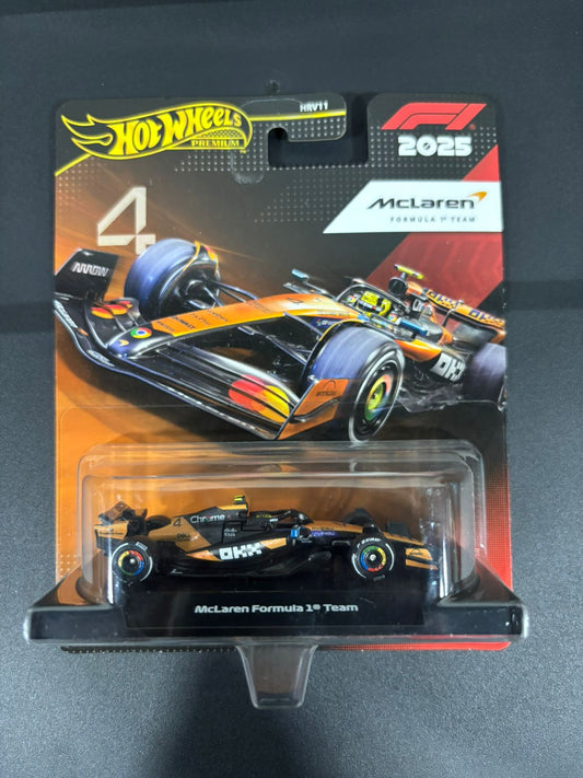HOTWHEELS PREMIUM- F1 2025- McLAREN FORMULA 1 TEAM