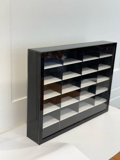 24 Compartments Hotwheels Organizer with cover 1/64