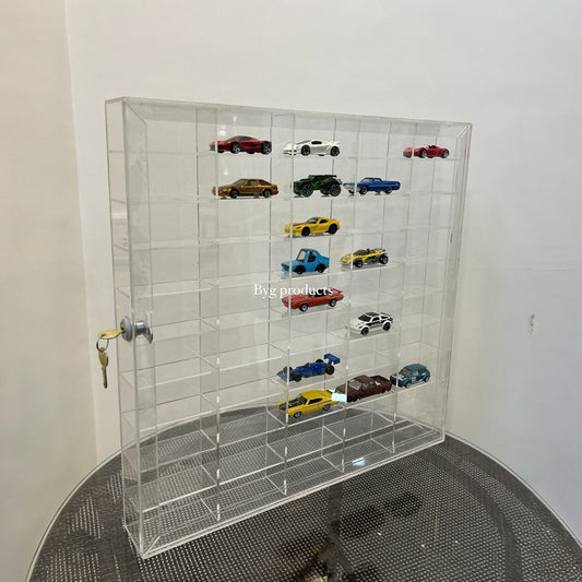 Lockable 50 Compartments Hotwheels organizer