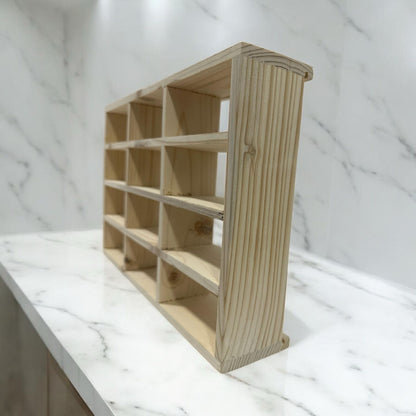 12 Compartments Wooden Organizer without cover