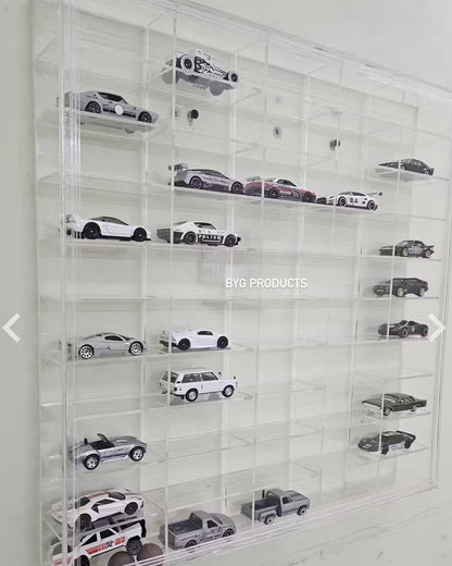 Lockable 50 Compartments Hotwheels organizer
