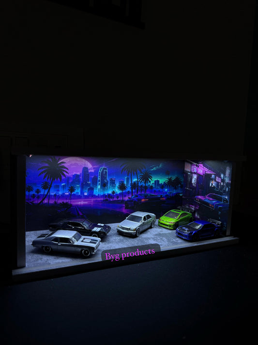 Luxury Miniature Car Showroom for 1:24, 1:43 & 1:64 Models