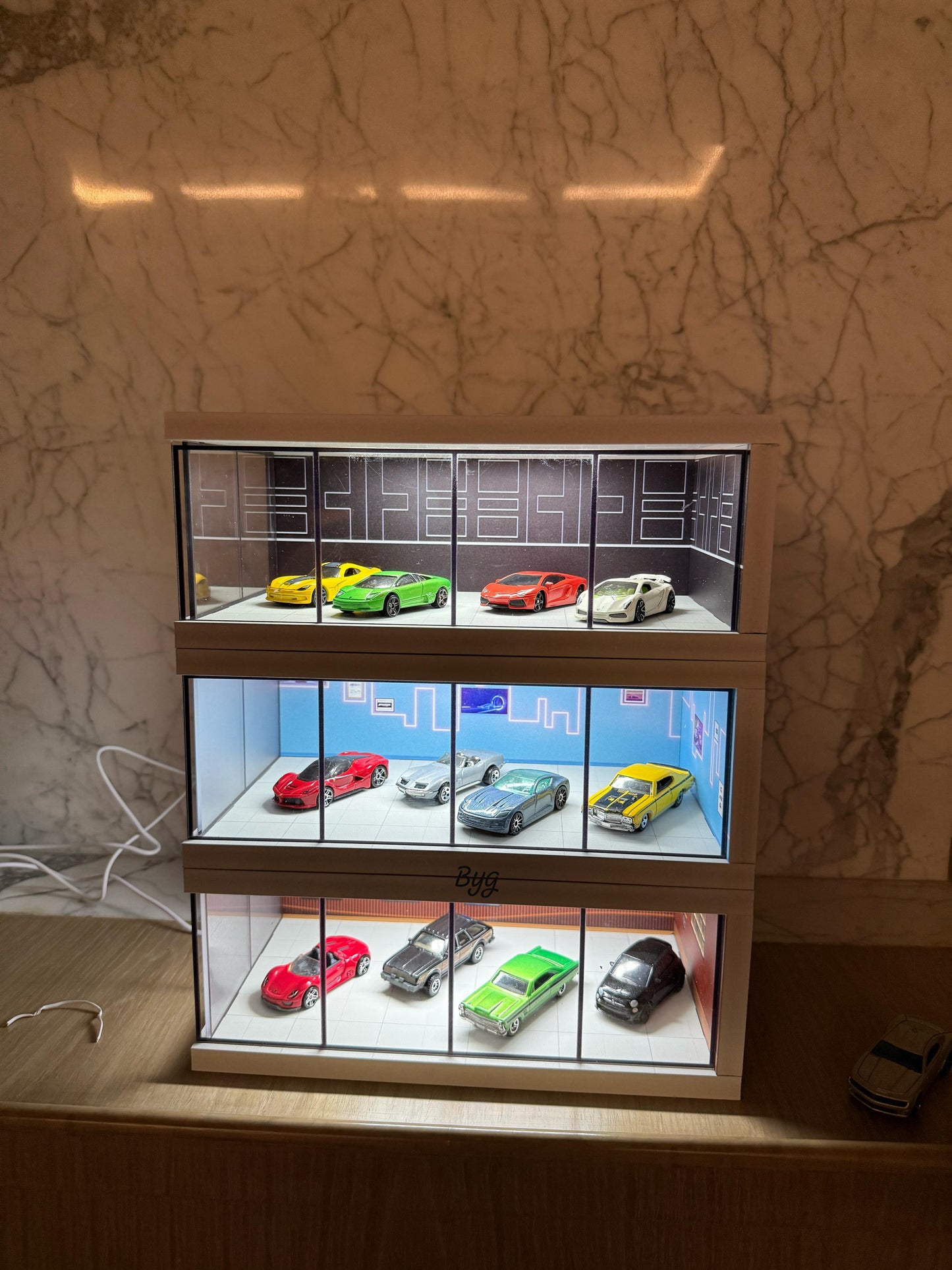 Luxury Miniature Car Showroom for 1:24, 1:43 & 1:64 Models ( ALL THREE )
