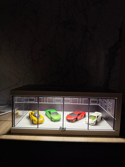 Luxury Miniature Car Showroom for 1:24, 1:43 & 1:64 Models (BLACK)