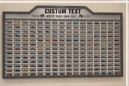 225 Compartments Customizable Display with Sliding Cover for 1:64 Scale Cars