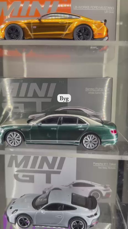 Premium MiniGT Showcase with Led and sliding cover.