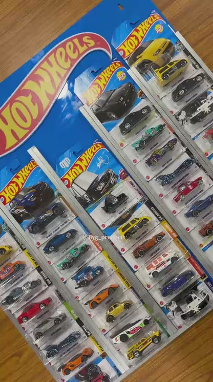 Hotwheels Wall mount Card Holder  ( 40 mainlines - 8 premiums )