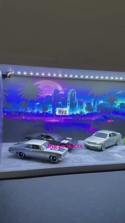Luxury Miniature Car Showroom for 1:24, 1:43 & 1:64 Models